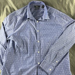 PENGUIN By Mungsing Wear Heritage Slim-Fit Butterfly Print Dress Shirt | 34/35